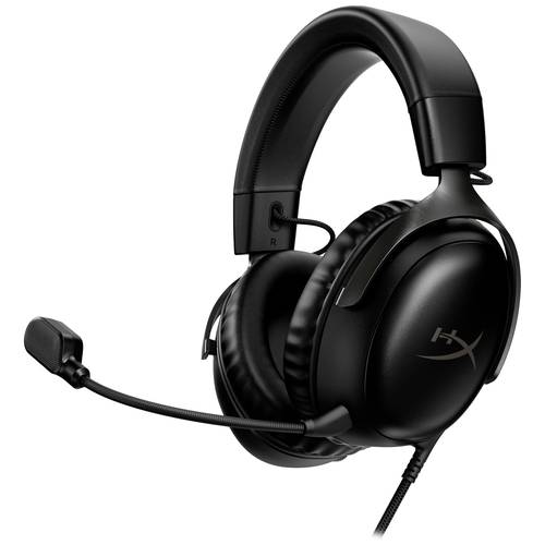 HyperX Cloud III BLK GAM Over Ear Headset kabelgebunden Stereo Schwarz Gaming