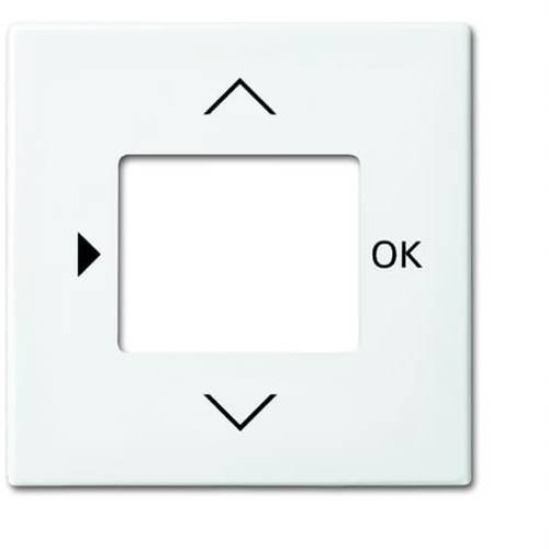 Busch-Jaeger Abdeckung Jalousie-Schalter, Jalousie-Schalter/-Taster Busch-balance SI Reinweiß (RAL 9010), Weiß 2CKA00643...