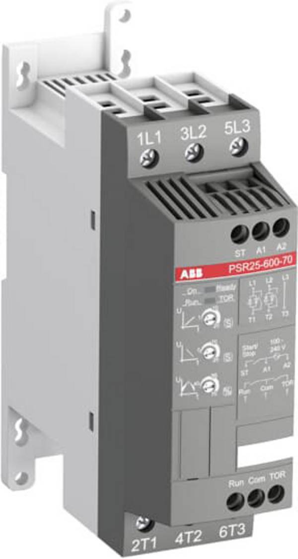 ABB PSR25-600-70 1SFA896108R7000 Sanftstarter Motorleistung bei 230 V 11 kW 100 V Nennstrom 25 A