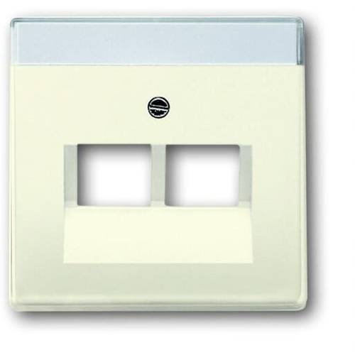 Busch-Jaeger Abdeckung UAE-/IAE-/ISDN-Steckdose Perlweiß, Creme-Weiß 2CKA001710A3146 1 St.
