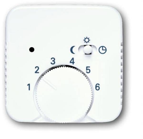 Busch-Jaeger  Abdeckung Temperaturregler  Reflex SI Reinweiß (RAL 9010), Weiß 2CKA001710A3556  1 St.