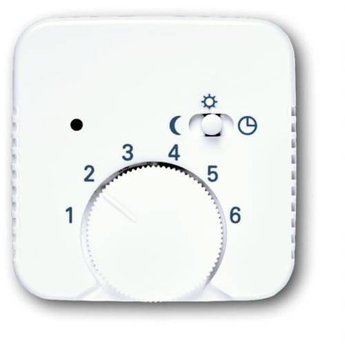 Busch-Jaeger Abdeckung Temperaturregler Reflex SI Reinweiß (RAL 9010), Weiß 2CKA001710A3556 1 St.
