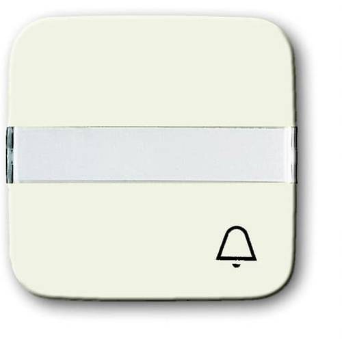 Busch-Jaeger Abdeckung Symbolwippe Klingel Perlweiß, Creme-Weiß 2CKA001731A0629 1 St.