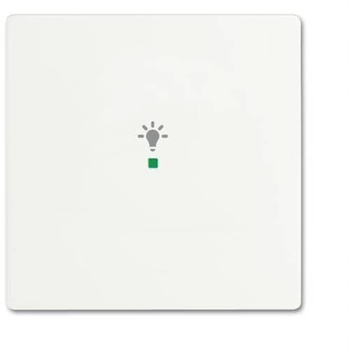 Busch-Jaeger 1fach Abdeckung Symbolwippe Licht free@home Weiß, Verkehrsweiß 2CKA006220A0482 1 St.