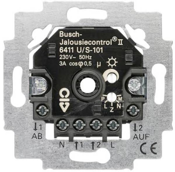 Busch-Jaeger Einsatz Jalousie-Aktor Schwarz 2CKA006410A0379 1 St.