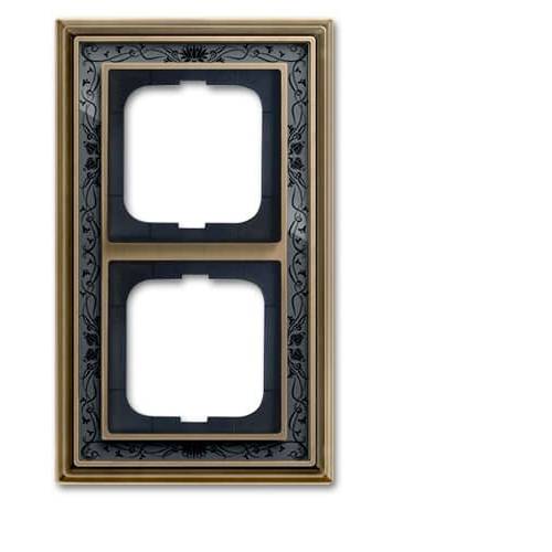 Busch-Jaeger 2fach Rahmen Rahmen Messing 2CKA001754A4669 1 St.