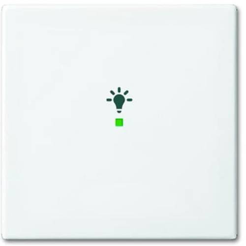 Busch-Jaeger 1fach Abdeckung Symbolwippe Licht free@home Weiß, Reinweiß (RAL 9010) 2CKA006220A0356 1 St.