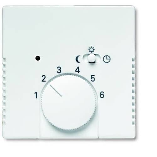 Busch-Jaeger Abdeckung Temperaturregler Future Linear Weiß, Verkehrsweiß 2CKA001710A3886 1 St.