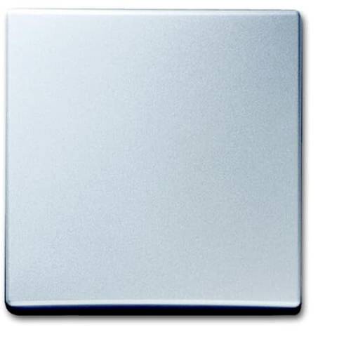 Busch-Jaeger Abdeckung Ausschalter, Wechselschalter, Kreuzschalter, Taster Allwetter 44 (IP44) Aluminium, Weißaluminium ...