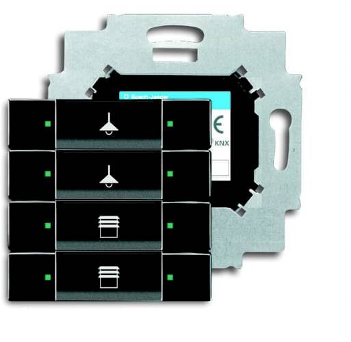 Busch-Jaeger 6127/01-81 2CKA006117A0196 Eingangsmodul Schwarz-Grau, Anthrazit 1 St.