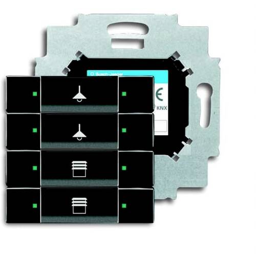 Busch-Jaeger 6127/01-81 2CKA006117A0196 Eingangsmodul Schwarz-Grau, Anthrazit 1 St.