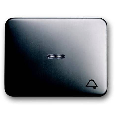 Busch-Jaeger Abdeckung Symbolwippe Klingel Alpha exclusiv, Alpha Nea Platin 2CKA001751A1641 1 St.