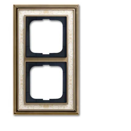 Busch-Jaeger 2fach Rahmen Rahmen Messing 2CKA001754A4664 1 St.