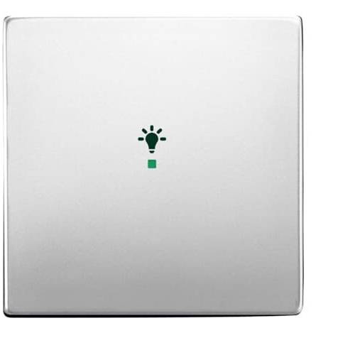 Busch-Jaeger 1fach Abdeckung Symbolwippe Licht free@home Edelstahl 2CKA006220A0414 1 St.