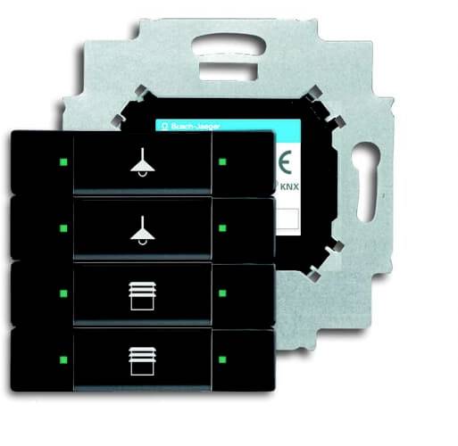 Busch-Jaeger 6127/01-885 2CKA006117A0208 Eingangsmodul Tiefschwarz (RAL 9005), Schwarz 1 St.