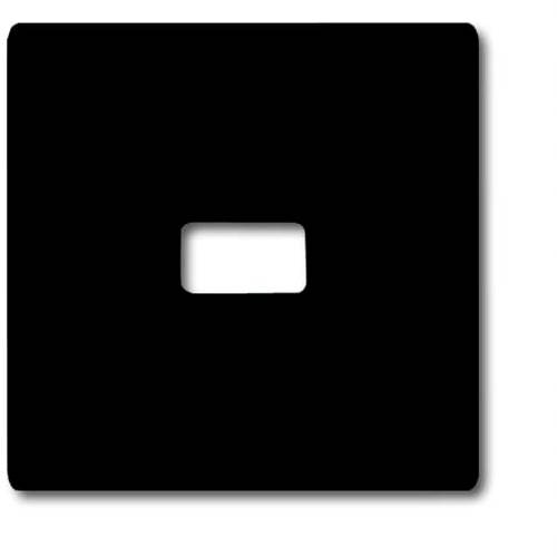 Busch-Jaeger Abdeckung Ausschalter, Wechselschalter, Kreuzschalter, Taster Allwetter 44 (IP44) Schwarz-Grau, Anthrazit 2...