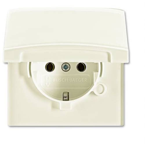 ABB 2CKA002064A0287 Geräteeinsatz IP44 Creme-Weiß, Perlweiß