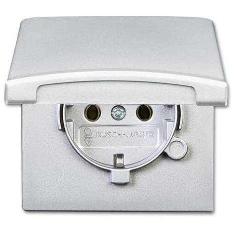 ABB 2CKA002064A0288 Geräteeinsatz IP44 Aluminium, Weißaluminium (RAL 9006)