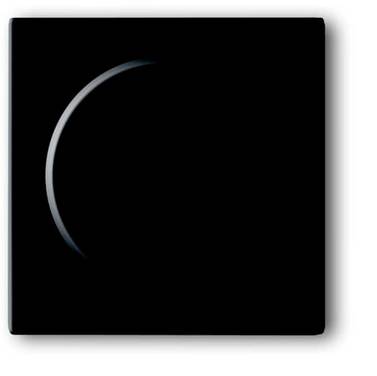 Busch-Jaeger  Abdeckung Dimmer  Carat Schwarz-Grau, Anthrazit 2CKA006599A2950  1 St.