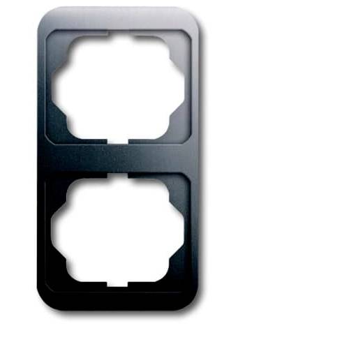 Busch-Jaeger 2fach Rahmen Rahmen Alpha Nea Platin 2CKA001754A1660 1 St.