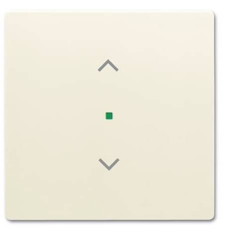 Busch-Jaeger 1fach Abdeckung free@home Perlweiß, Creme-Weiß 2CKA006220A0398 1 St.