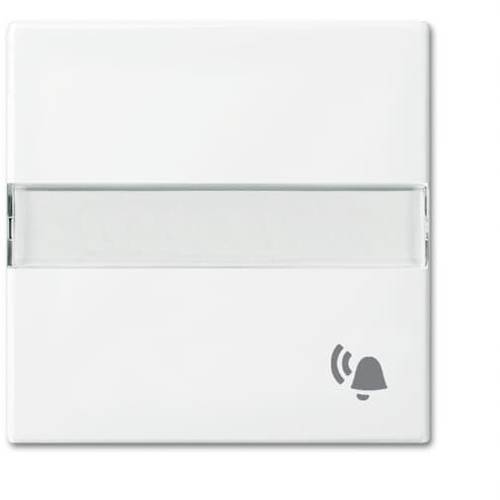 Busch-Jaeger Abdeckung Symbolwippe Klingel Busch-balance SI Weiß, Reinweiß (RAL 9010) 2CKA001731A2015 1 St.