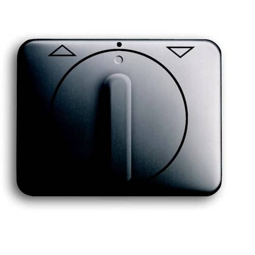 Busch-Jaeger Abdeckung Jalousie-Schalter, Jalousie-Schalter/-Taster Alpha Nea, Alpha exclusiv Platin 2CKA001753A1092 1 S...