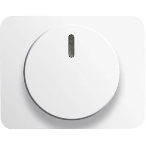 Busch-Jaeger Abdeckung Dimmer Alpha Nea, Alpha exclusiv Weiß, Verkehrsweiß 2CKA006599A2324 1 St.