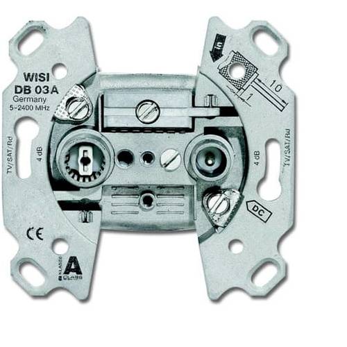 ABB 0230-101 Antennendosen-Set Unterputz, Schraubbefestigung