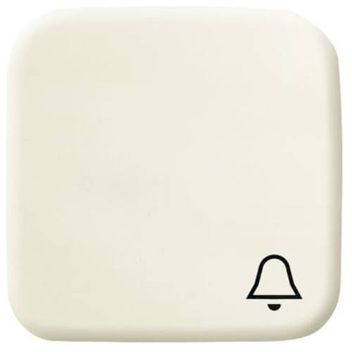 Busch-Jaeger Abdeckung Symbolwippe Klingel Duro 2000 SI Perlweiß, Creme-Weiß 2CKA001731A0280 1 St.