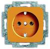 ABB 2CKA002011A1334 Geräteeinsatz Überspannungsschutz IP20 Orange, Reinorange