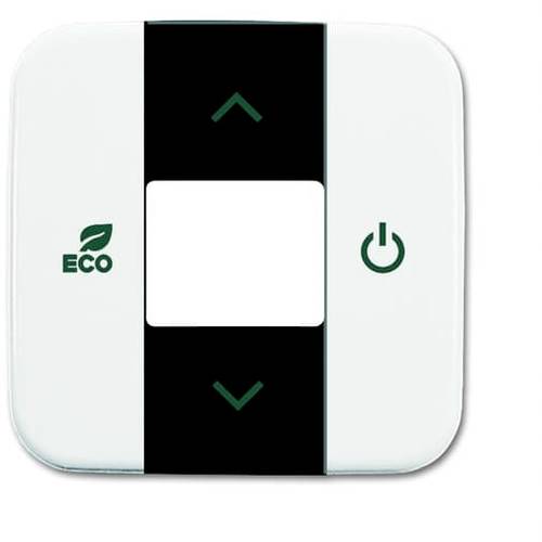 Busch-Jaeger Abdeckung Temperaturregler free@home Reinweiß (RAL 9010), Weiß 2CKA006220A0106 1 St.