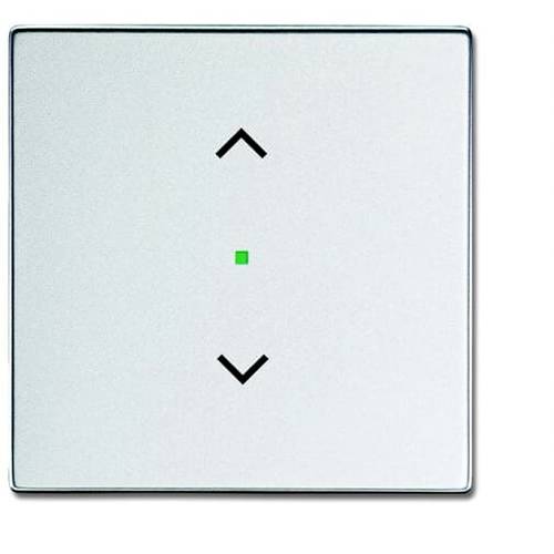 Busch-Jaeger 1fach Abdeckung free@home Weißaluminium (RAL 9006), Aluminium 2CKA006220A0039 1 St.