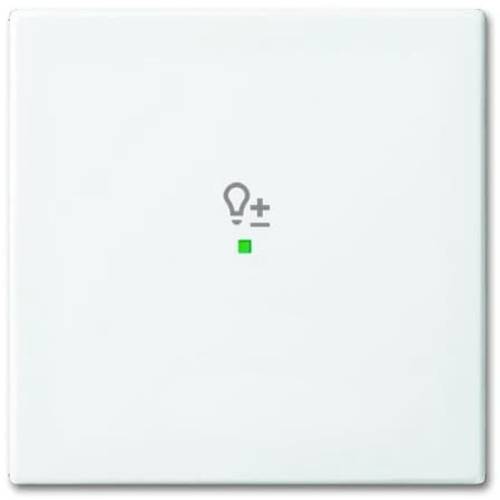 Busch-Jaeger 1fach Abdeckung free@home Weiß, Reinweiß (RAL 9010) 2CKA006220A0359 1 St.