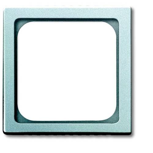 Busch-Jaeger 1fach Rahmen UAE-/IAE-/ISDN-Steckdose, TAE-Steckdose, TV-, Radio-Steckdose Future Linear Aluminium, Weißalu...