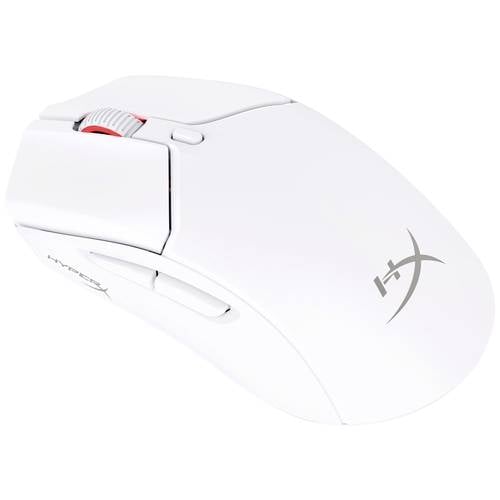 HyperX Pulsefire Haste 2 Gaming-Maus Bluetooth® Optisch Weiß 6 Tasten 26000 dpi Beleuchtet