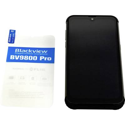 Blackview BV9800PRO Outdoor Smartphone 128 GB 16 cm (6.3 Zoll) Schwarz Android™ 9.0 Dual-SIM