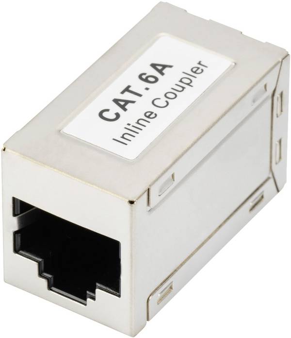 DIGITUS CAT 6A Modular Kupplung, geschirmt - abgeschirmt - CAT 6a