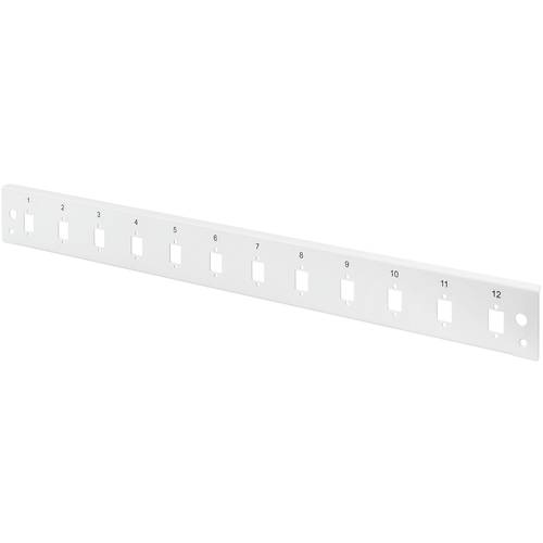 Thumbnail - Digitus DN-96206-QL Patchbox-Frontblende 12 Port Unbestückt 1 HE