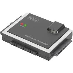IDE / USB / USB 2.0 / SATA / SATA II / SATA III adaptér USB 2.0 Digitus DA-70148-4 sivá, čierna