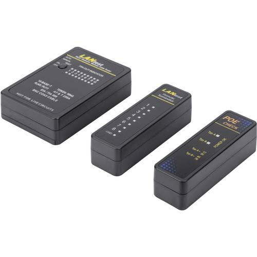 Thumbnail - Digitus DN-14001-1 Netzwerktester Passend für (Netzwerk-Spezifikationen (CAT)): CAT 3, CAT 5, CAT 6, CAT 7a