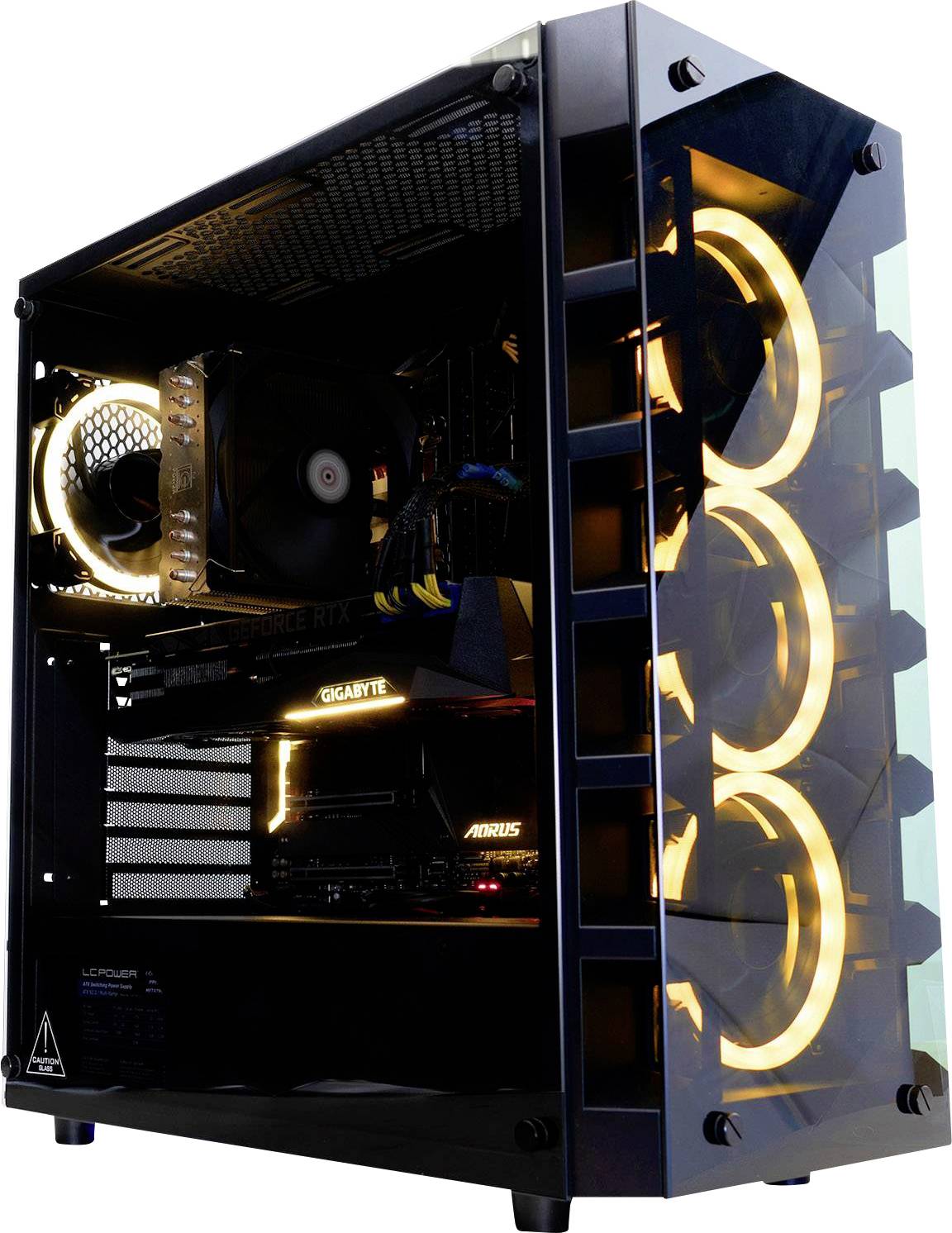 Gaming PC Intel® Core™ i9 10850K 32 GB 2 x 1 TB SSD Nvidia GeForce RTX 3060 Ti Windows® 10 Pro 64 Bit