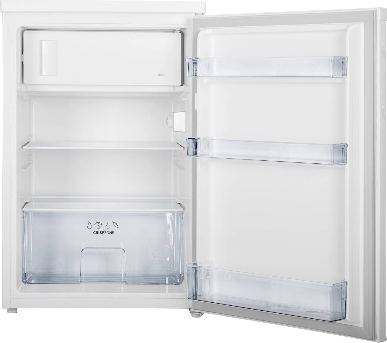 Gorenje Tischkühlschrank RB492PW | 120 L | Gefrierfach | LED | Türanschlag wechselbar | 56 cm | E | Weiß-1