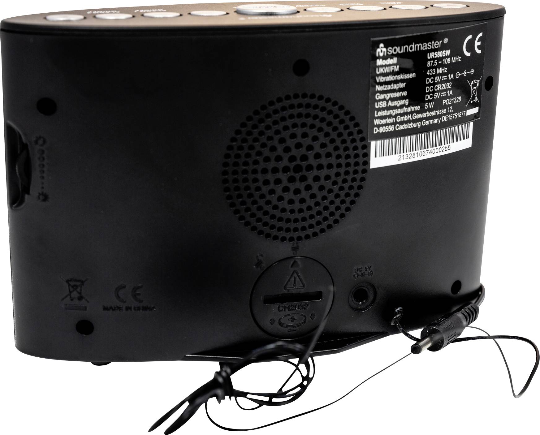 Soundmaster Uhrenradio UR580SW sw-1
