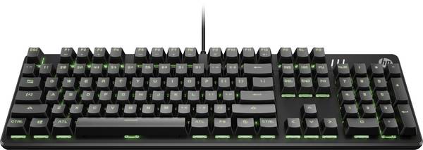 HP Pavilion Gaming-Tastatur 550 USB Gaming-Tastatur Deutsch, QWERTZ Schwarz