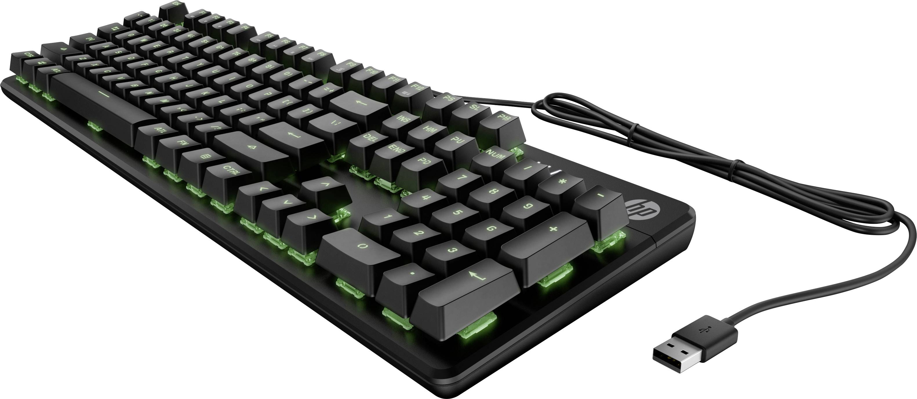 HP Pavilion Gaming-Tastatur 550 USB Gaming-Tastatur Deutsch, QWERTZ Schwarz-4