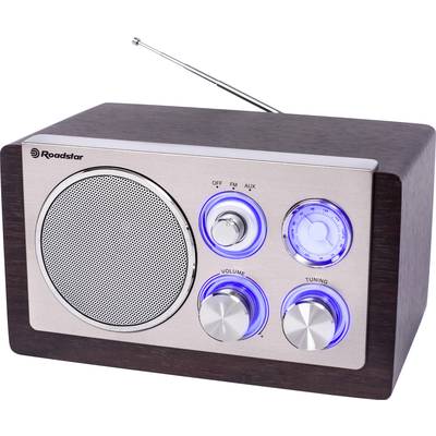 Roadstar HRA-1245N Küchenradio UKW, MW AUX   Holz, Silber