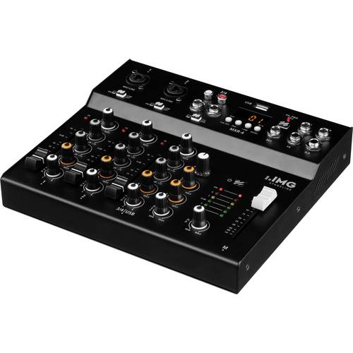 IMG Stageline MXR-4 Konsolen-Mischpult Anzahl Kanäle:4 Bluetooth, USB-Anschluss