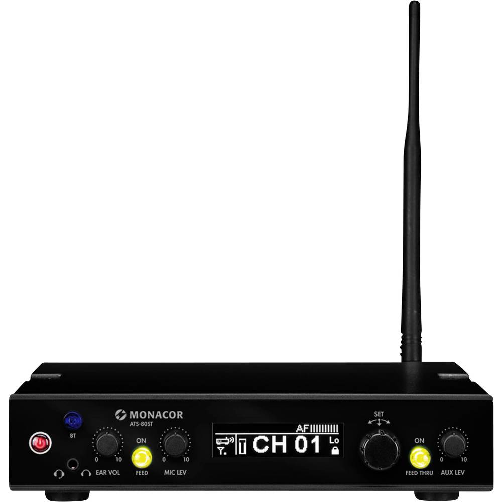 Monacor ATS-80ST Statief Microfoon zender Zendmethode:Digitaal