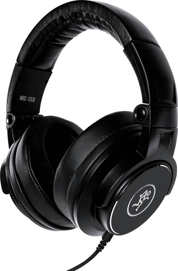 Mackie MC-150 Over Ear Kopfhörer kabelgebunden Schwarz Studio